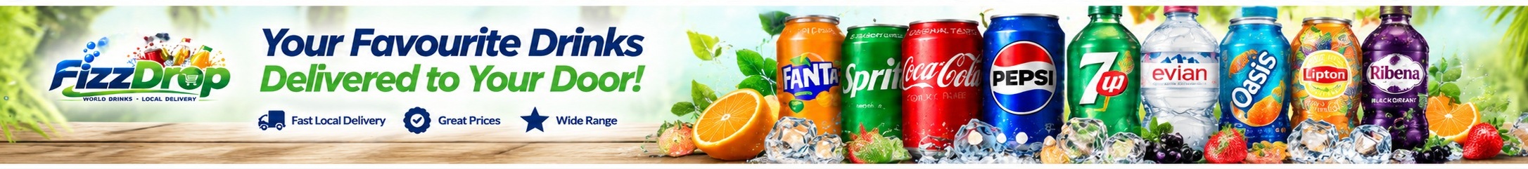 Your Favourite Drinks Delivered to Your Door